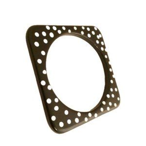 Vintage Bracelet Black White Polka Dots Modernist Bangle Sustainable Fashion
